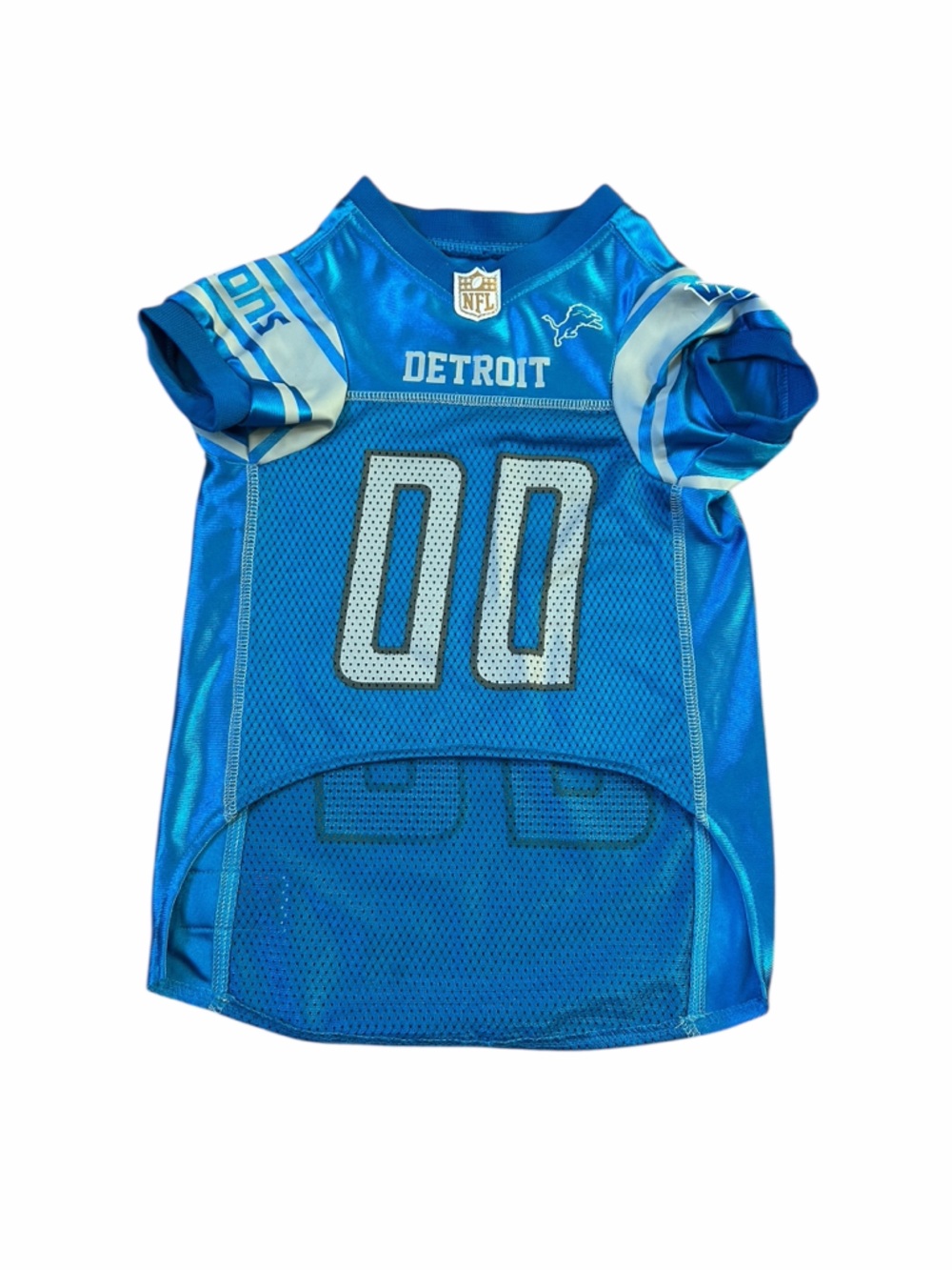 NFL Detroit Lions Dog Pet Jersey Dog Breed Size Large